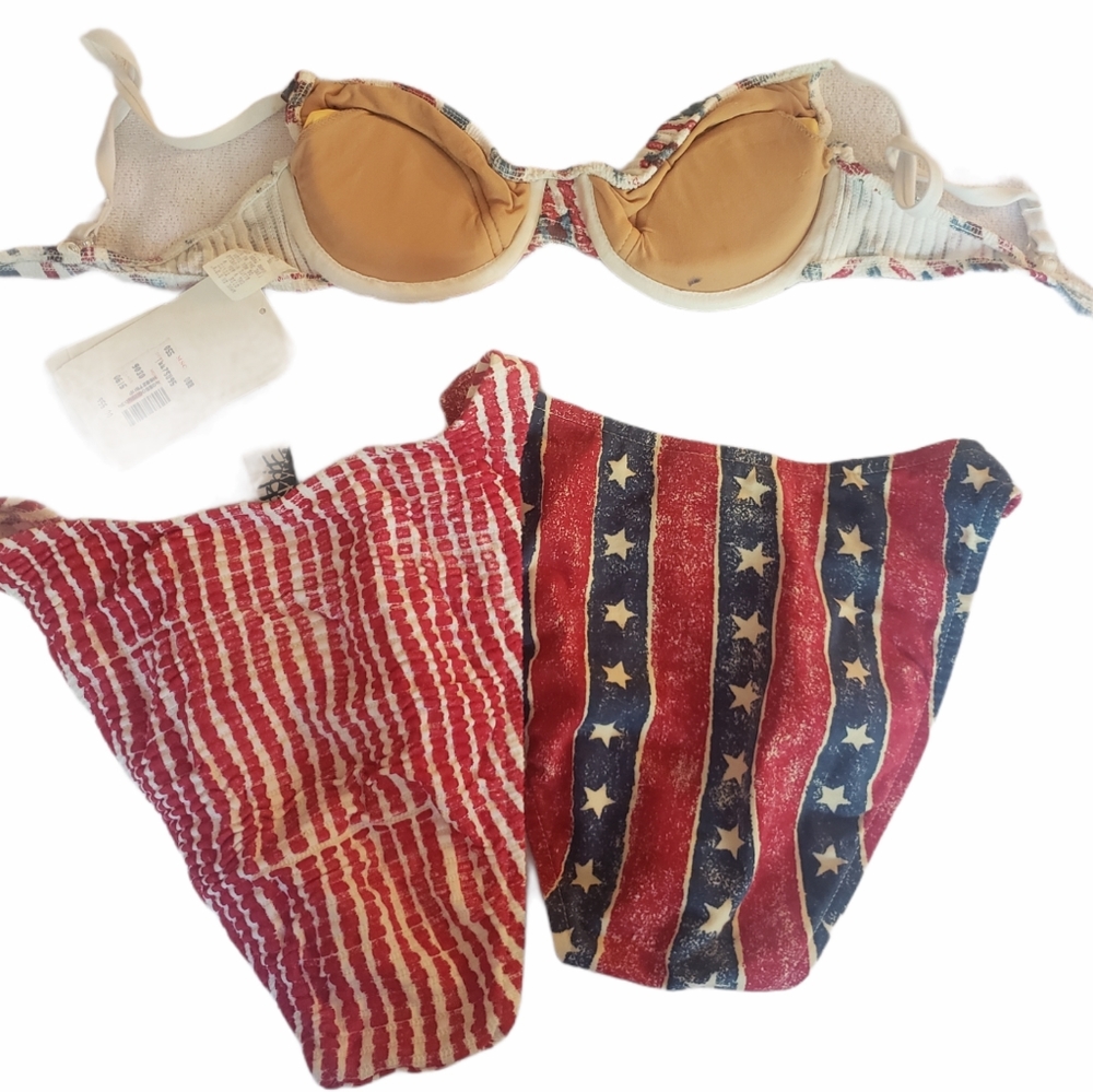 Deadstock vintage bikini 3 piece set